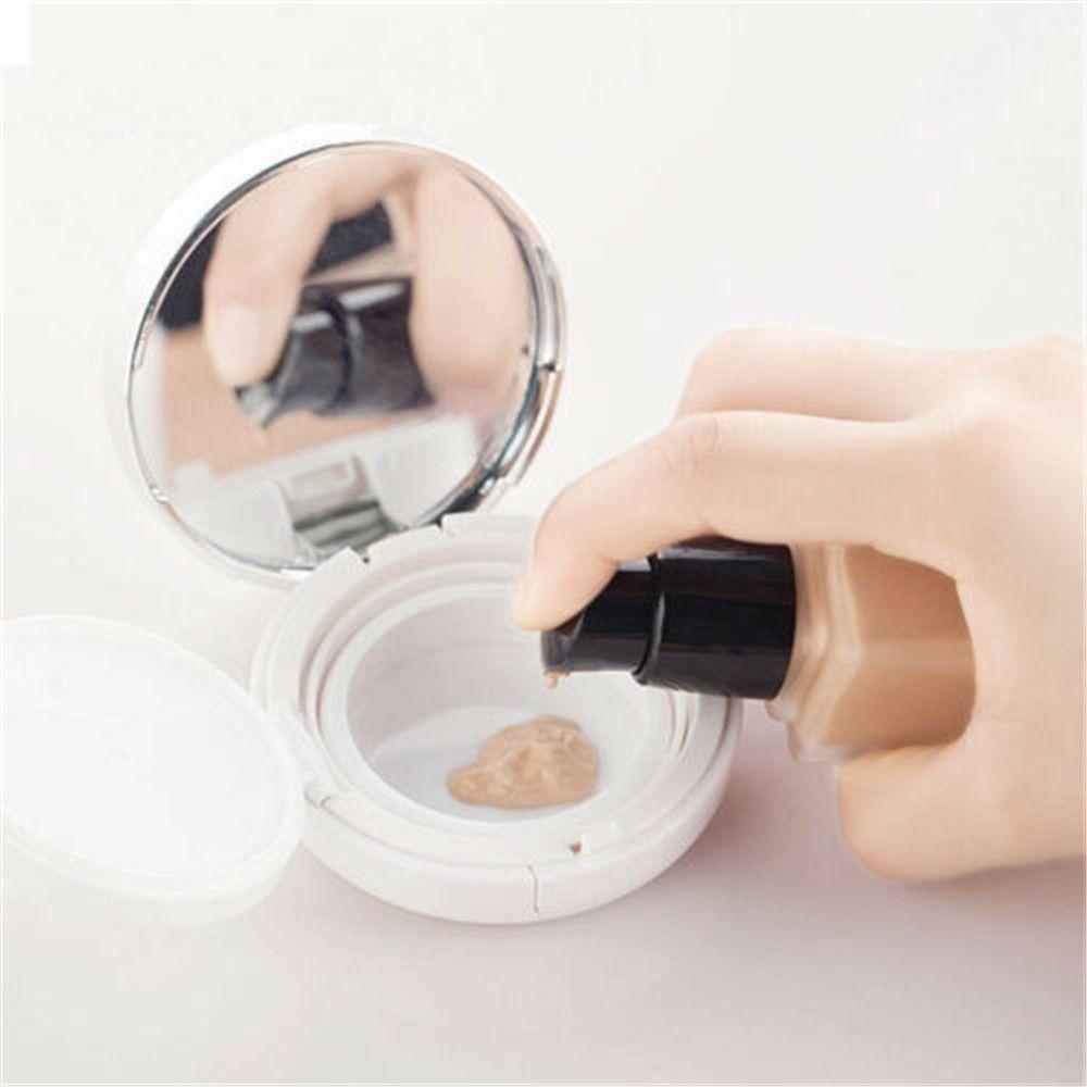 Makeup Tool DIY BB Cream Container Refillable Empty Box With Powder Puff Air Cushion Mirror Case