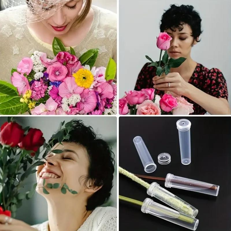 100PC Mini Flower Vases Floral Vials for Flower Arrangements