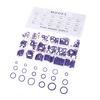 225Pcs Seal O-Ring R134A Car Air Conditioning Rubber Washer Assortment Box Set