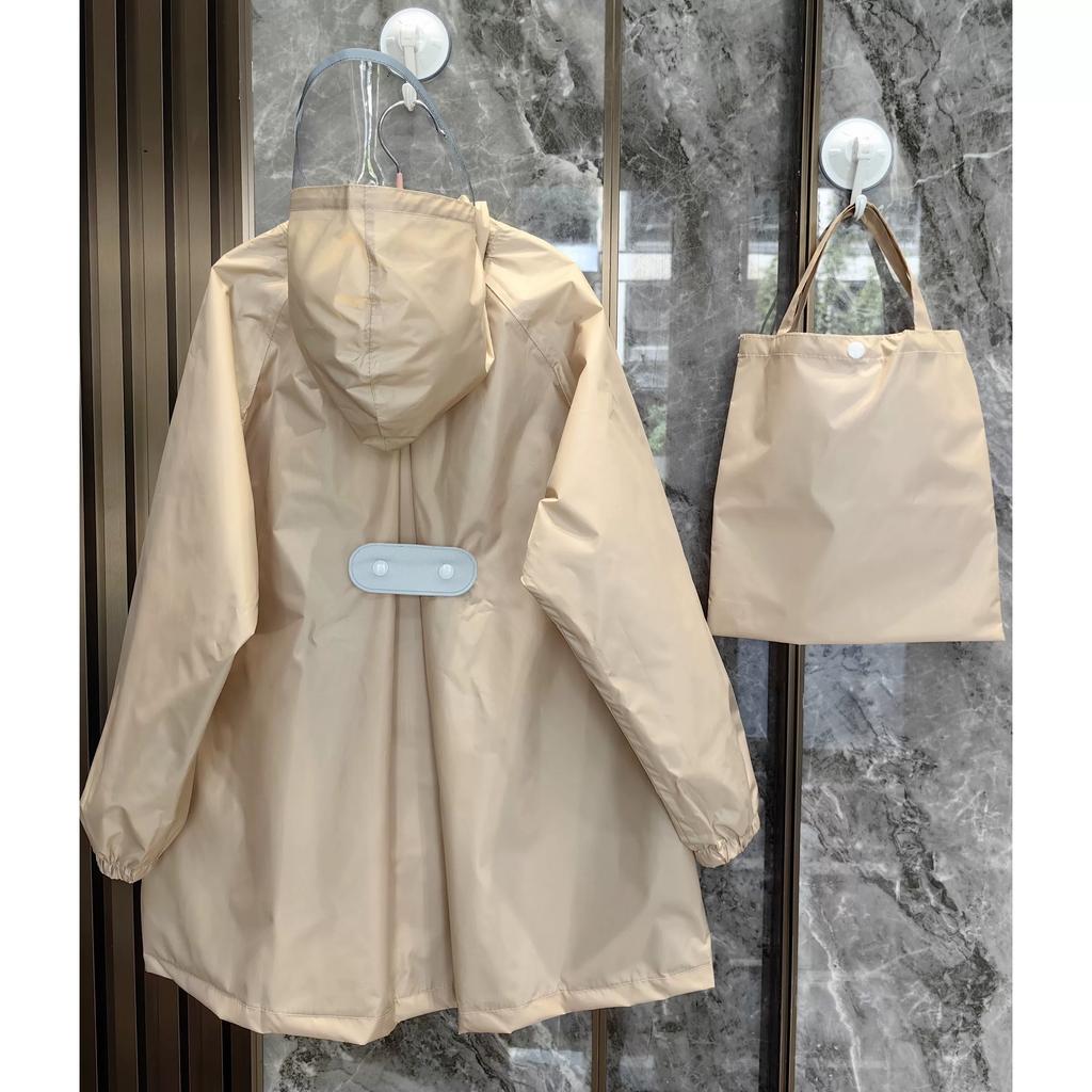 2025 Summer New Cartoon Anime Thin Raincoat Quick-Drying Portable for Children, Students, Kindergarten, Adults, Medium-Length Rain Cape