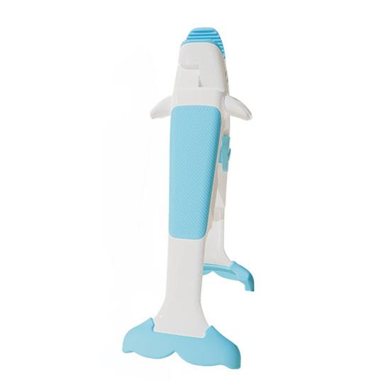 Зажим против ожогов Нескользящие кухонные щипцы Жаростойкий пластиковый инструмент для мисок и противней Дизайн кита Захват для кастрюль Многофункциональный кухонный инструмент