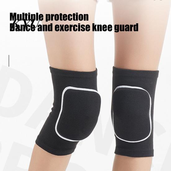 Breathable Knee Brace 2Pcs Sports Pads with EVA Foam, Anti-Collision Protector, Comfortable Support Men Women for Dance Volleyball Football