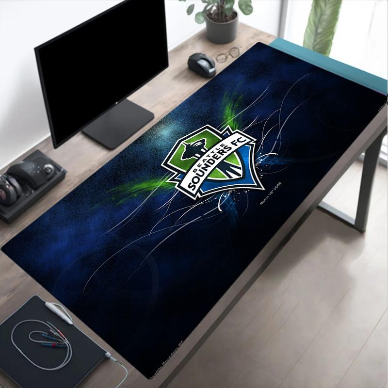 Sounders Fc Crest Mouse pad Mouse pad, Gaming Mouse Pad, keyboard pad, Desk Decor for computer notebook Fan Gift Birthday Gift