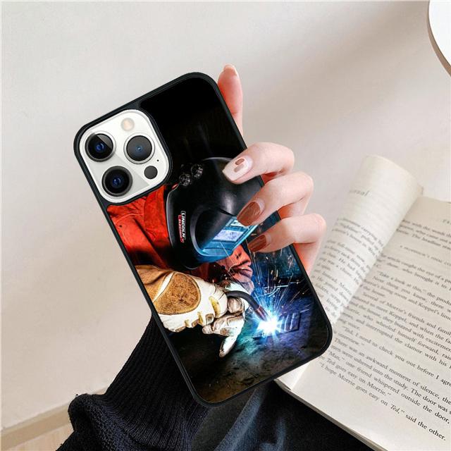 Welder Welding Hot Metal Worker Phone Case Cover For iPhone 17 Air 16 15 14 Plus 11 Pro Max 13 Pro Max 12 Max Coque