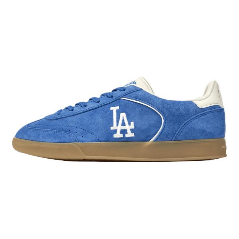 MLB Los Angeles Dodgers Non slip Lightweight Low top German Army Trainers Unisex Blue 3ASXCB26N-07BLS