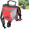 Dog Saddle Bag Adjustable Hound Travel Dog Backpack with Side Pockets for Small Medium Large Dogs
