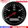 ZMFJH Авто Морской 85ММ Тахометр Счетчик Оборотов Измеритель 3K~8K Счетчик Оборотов ЖК-Часомер с Красной Подсветкой Тахометр 4000 об/мин 12В 24В