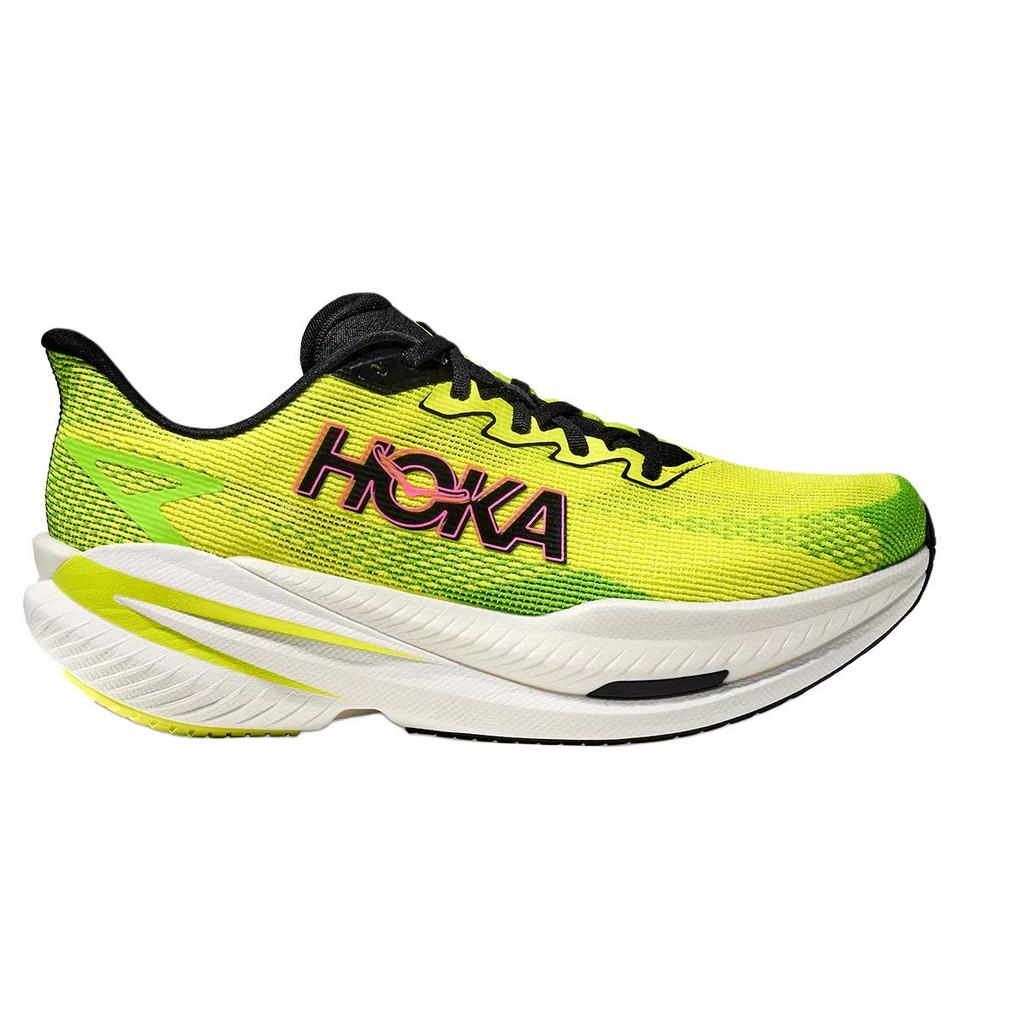 HOKA One One Мужские кроссовки для бега Mach X Желтые 1168720-NNHK