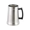 Vacuum Insulated German Beer Mug, 1000ml, Keeps Hot or Cold, Anti-Condensation, Stainless Steel, Satin Finish, HC-315, Perfect for Vintage