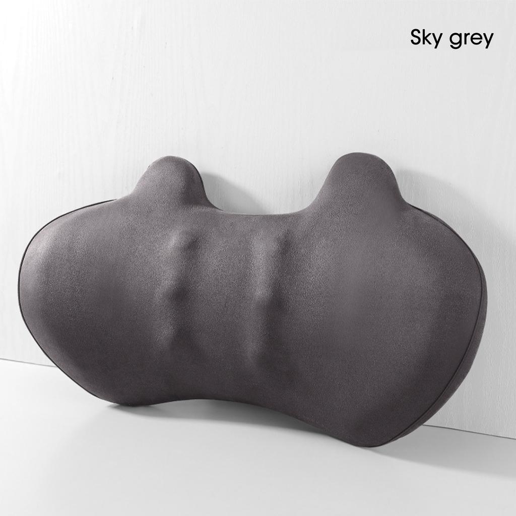 Car Lumbar Support Pad Memory Foam Waist Support Car Seat Cushion Comfortable Waist Longterm Driving Without Fatigue Ready Stock