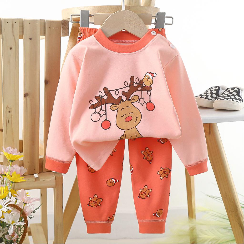 Cotton Underwear Set for Children Boys Warm Autumn Clothes for Girls Home Clothes Set