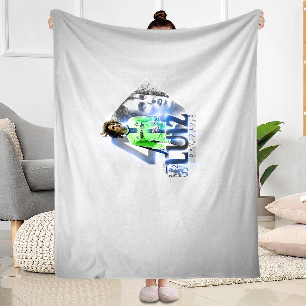 Luiz Football Legend Blanket Warmthful Decor Great for Seaside Livingroom Bed for All Occasions Warmthful Decor
