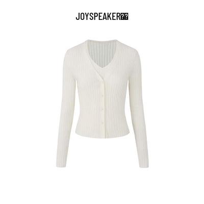 КАРДИГАН ЖЕНСКИЙ ВЯЗАНЫЙ С ДЛИННЫМ РУКАВОМ JOY SPEAKER