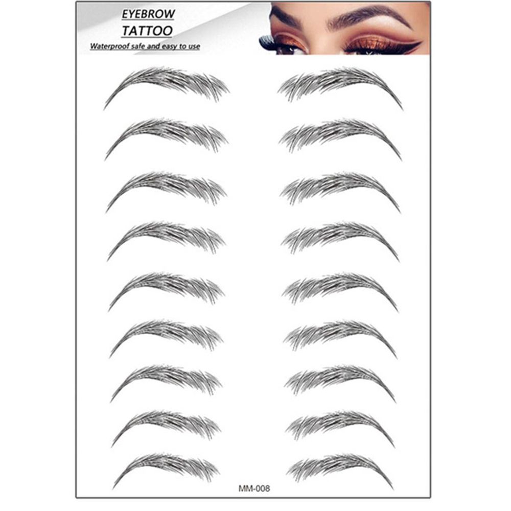 Semi-Permanent Beauty Tools Cosmetic Makeup Tools False Eyebrows Eyebrow Sticker Eyebrow Tattoo