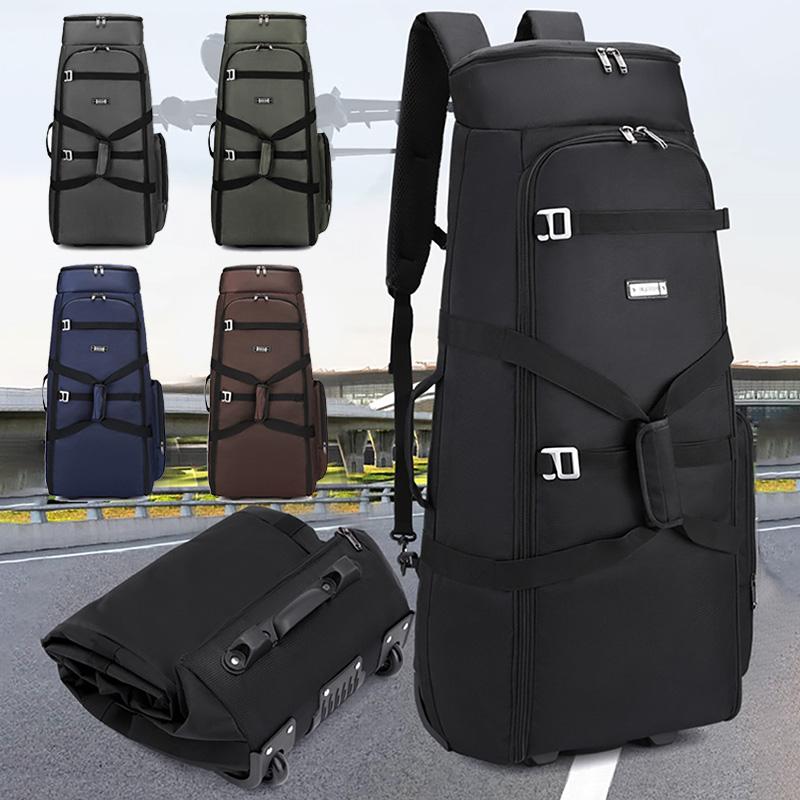 Портативная дорожная сумка, сумка-тележка, дорожная сумка на колесах для улицы, спортивная сумка, сумка для хранения одежды, большой рюкзак на плечи