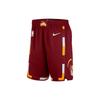 Шорты баскетбольные тренировочные однотонные NBA SW Fan Edition 21-22 сезона Cavaliers мужские шорты бордовые DB4130-677