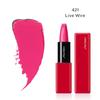 SHISEIDO Makeup Techno Satin Gel Lipstick 421 Live Wire Lipstick Lip Gloss Stick Type Highly Pigmented Moisturizing Shiseido 3.3g & &