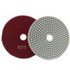 5" 125mm Dry/Wet Diamond Polishing Pads Flexible Grinding Discs For Granite Marble Stone 30/100/150/300/500/800/1000grits