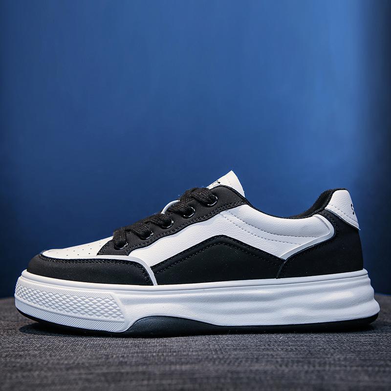 Кроссовки женские весенние новые на толстой подошве одного цвета для студентов повседневные универсальные белые туфли трендовые