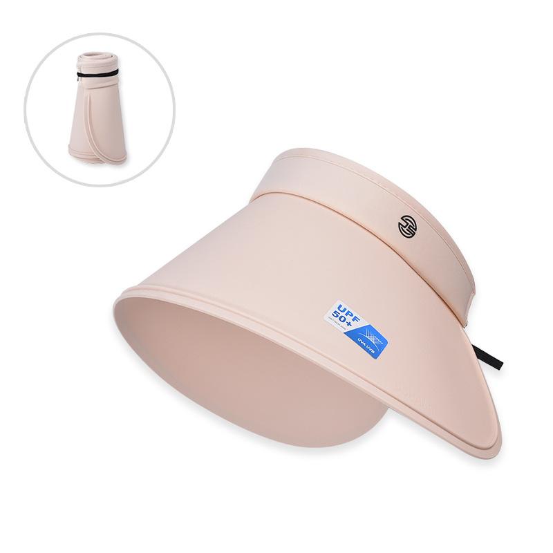 Защита от УФ-излучения UPF50+ для защиты лица, защита от солнца, шляпа с открытым верхом, летняя, для улицы, с широкими полями, для детей 8500