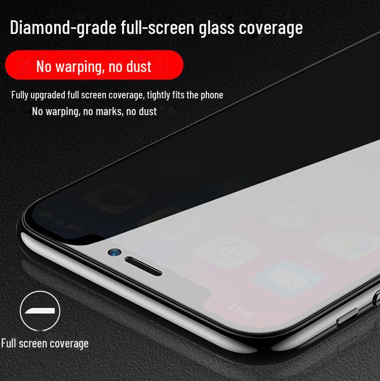 Защитное закаленное стекло OPPO R11/A11X Anti-Spy для RENO7/K5