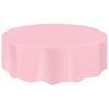 PEVA Disposable Waterproof Solid Color Party Round Tablecloth Table Covers