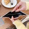 Versatile Portable Cat Printed Wallet Cute Multiple Card Short Leather Purse Card Pouch PU Leather Three Fold Wallet Girls