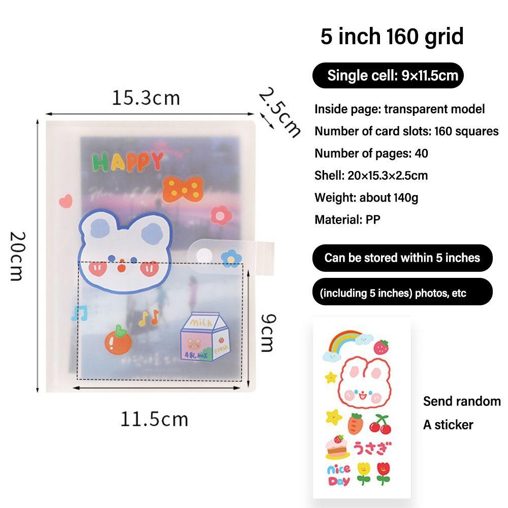 ПВХ Фотоальбом Прозрачный Альбом для Фотографий Айдолов Высококачественный Держатель для Фотокарточек
