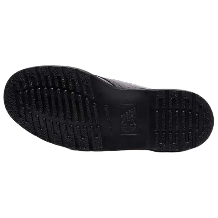 Доктор. Martens 1461 Кожаные Удобные Низкие Повседневные Ботинки на Шнуровке Унисекс Повседневная Обувь Черный Серебристый 41765020