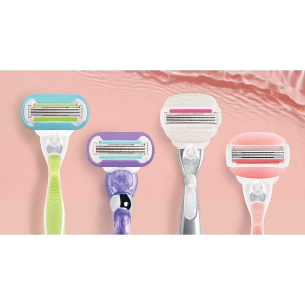 Женская бритва Venus Comfort Glide White Tee + 2 бритвенных лезвия, 1 набор