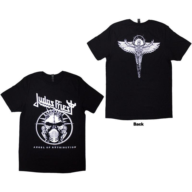 Judas Priest Angel Of Retribution Headshot T Shirt Black New