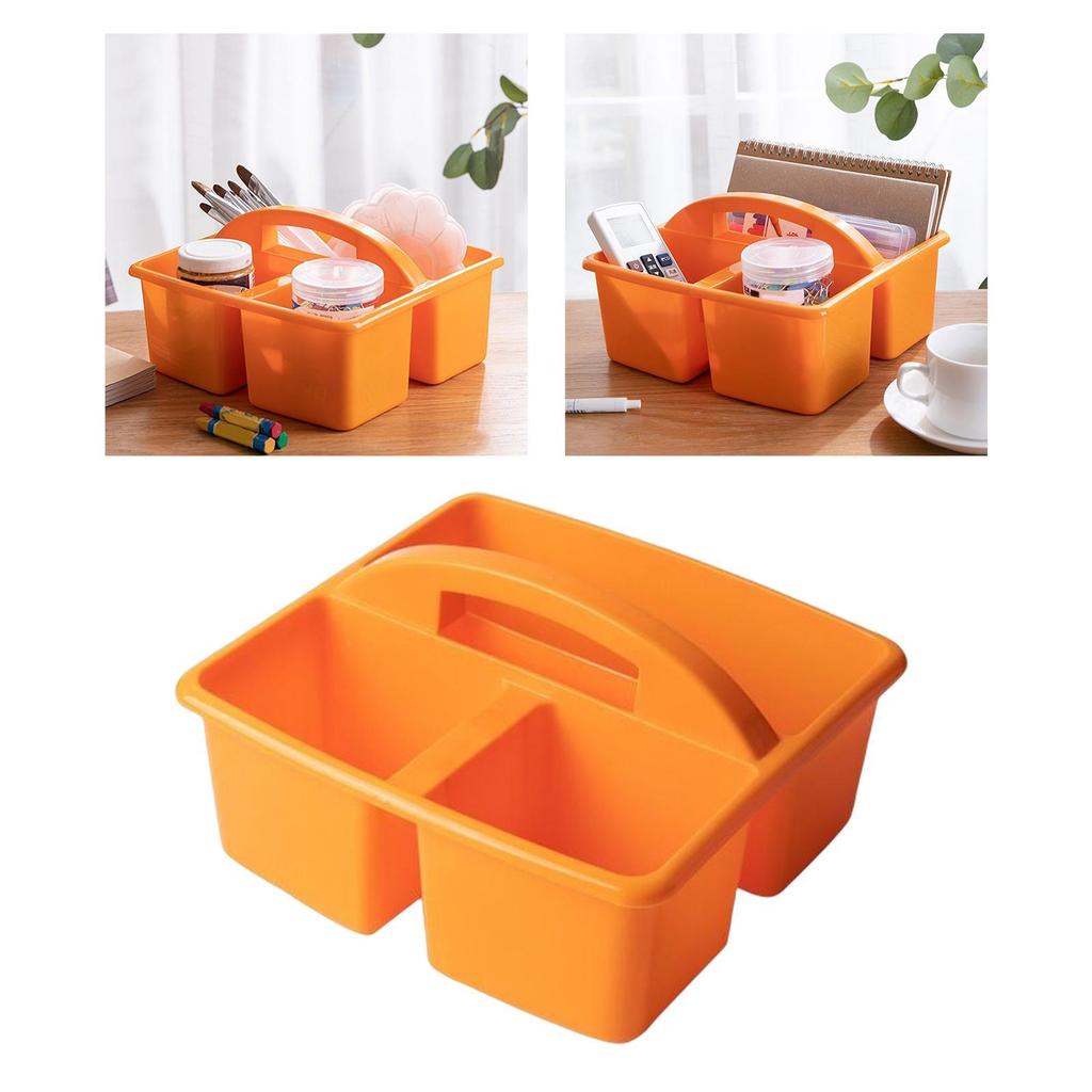 Desktop Compartment Caddy Holder Stackable Case for Crafts Sewing Dorm