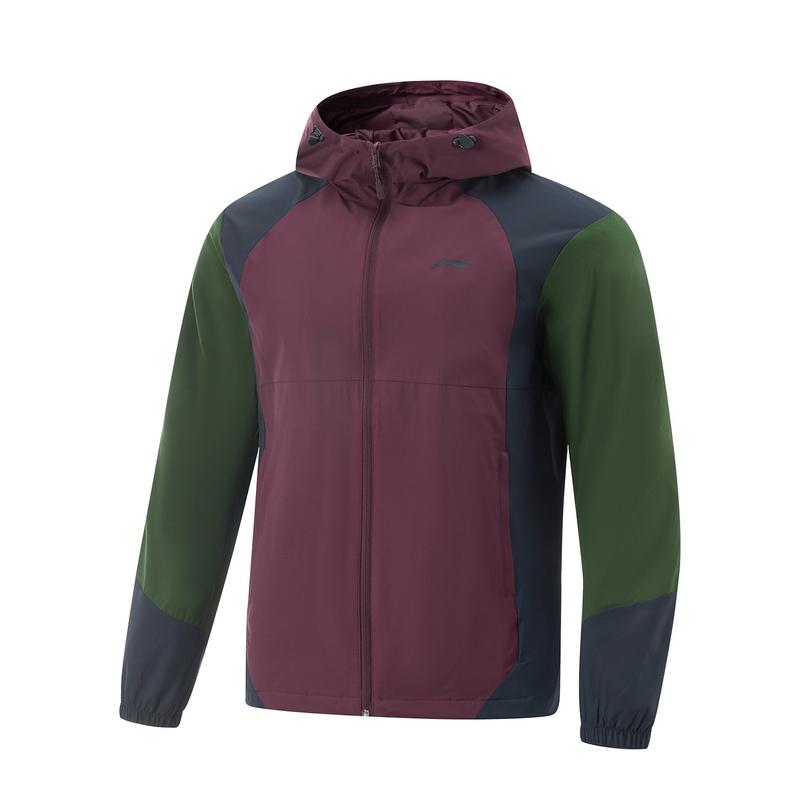 Тренч Li Ning Серия Фитнес Мужской Фиолетовый AFDV753-6