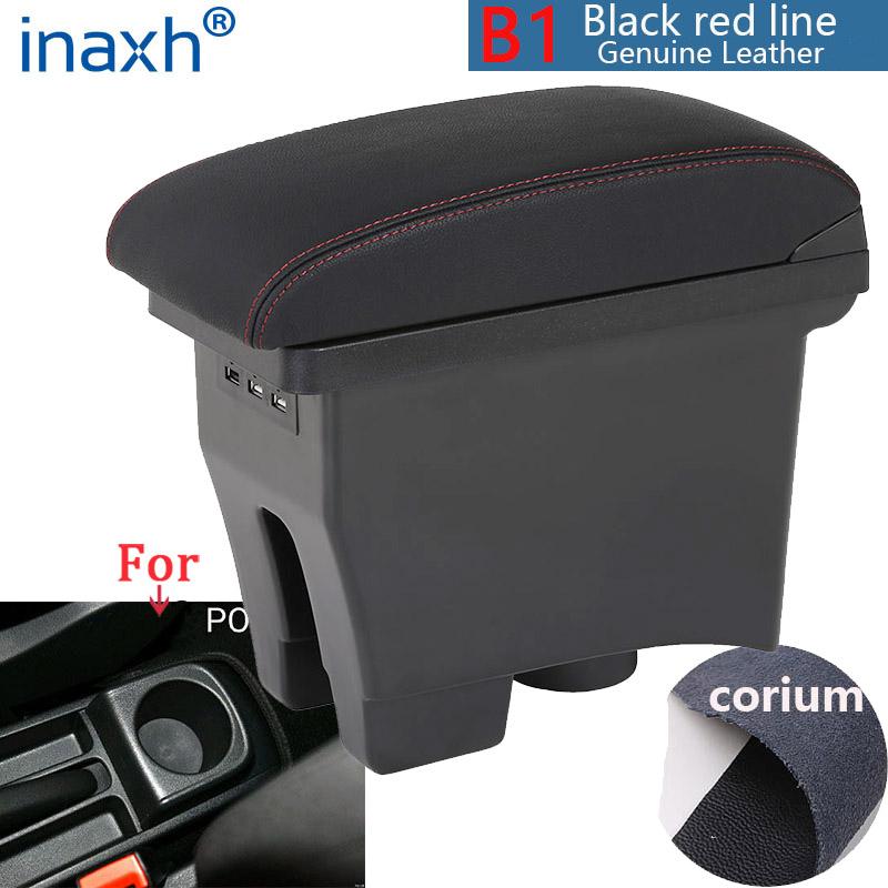 Для Volkswagen POLO Armrest 2012-2018 новый Для VW POLO Mk5 6R Vento Car Armrest box Центральный ящик для хранения Автомобильные аксессуары Модернизация