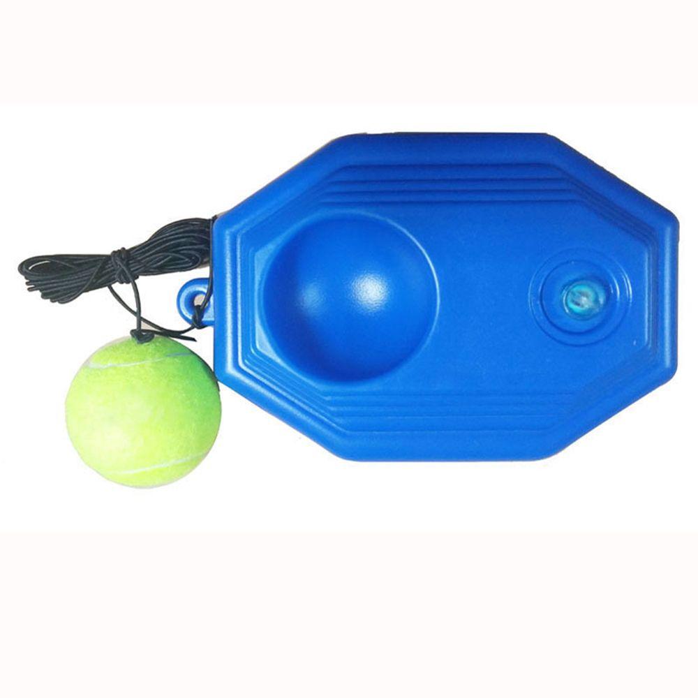 Тренировка Самостоятельное обучение Тренировочный мяч для отскока с отскоком и веревкой Тренажер для тенниса