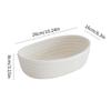 Cotton Rope Storage Basket Storage Box Desktop Hand-Woven Storage Basket Oval
