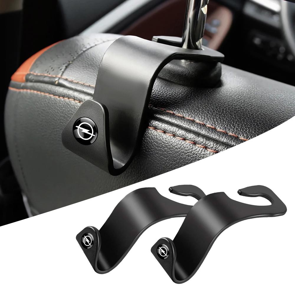 AAAYU1 AAAYQ1 2pcs Car Seat Back Hook Interior Portable Storage Accessories For Opel Zafira B Corsa D Insignia Mokka Regal Car Wheel Hubcap