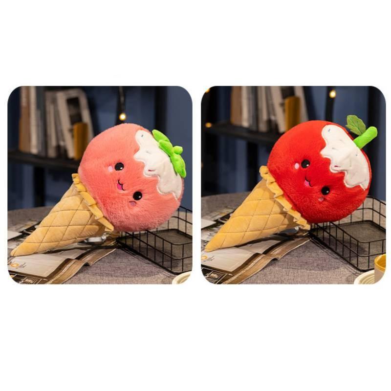 Крем Фруктовый Лед Мягкая Игрушка Детский Реквизит для Выступлений Подушка для Бросания Подарки Куклы