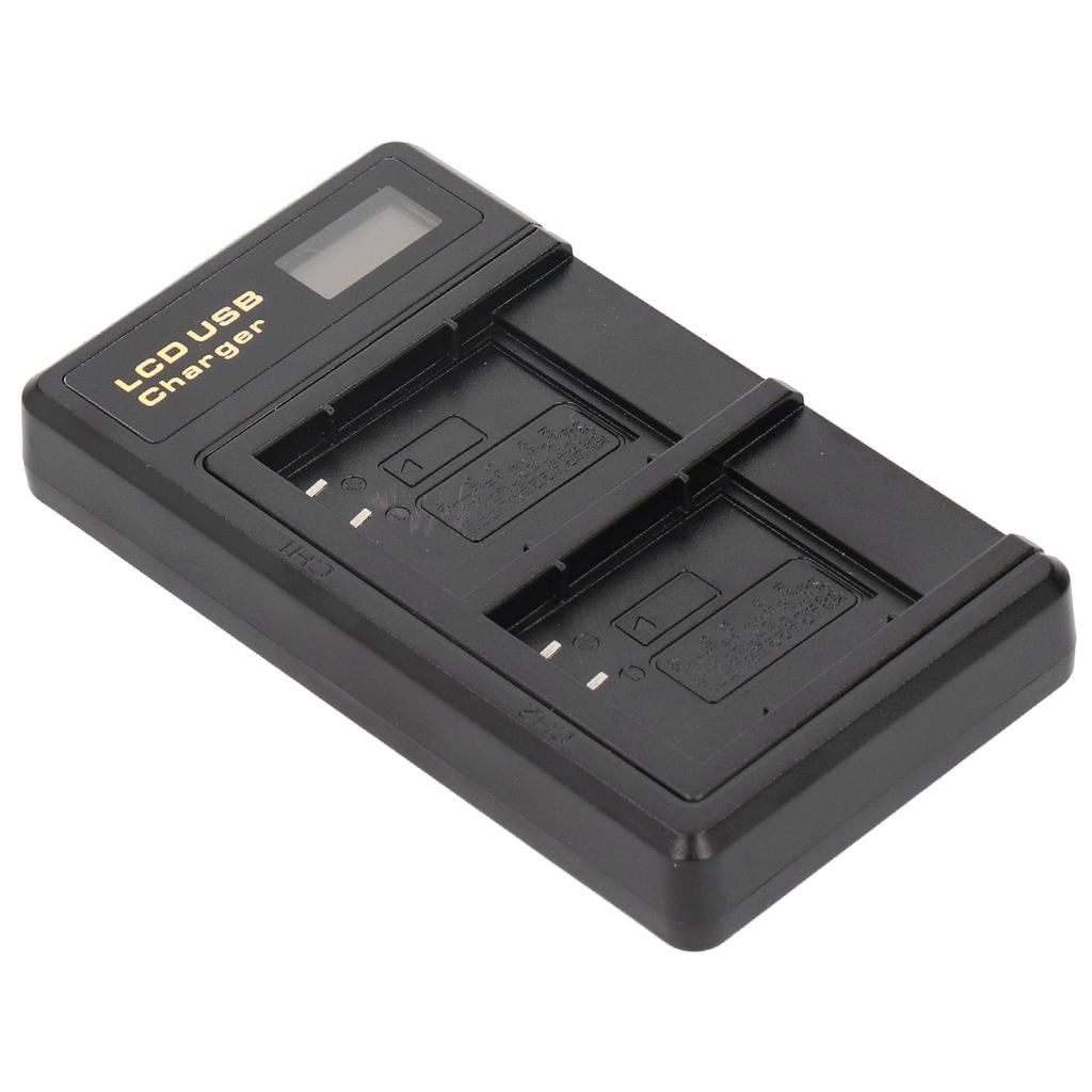 Портативное зарядное устройство для аккумулятора камеры LI-50B USB двойное зарядное устройство с ЖК-дисплеем
