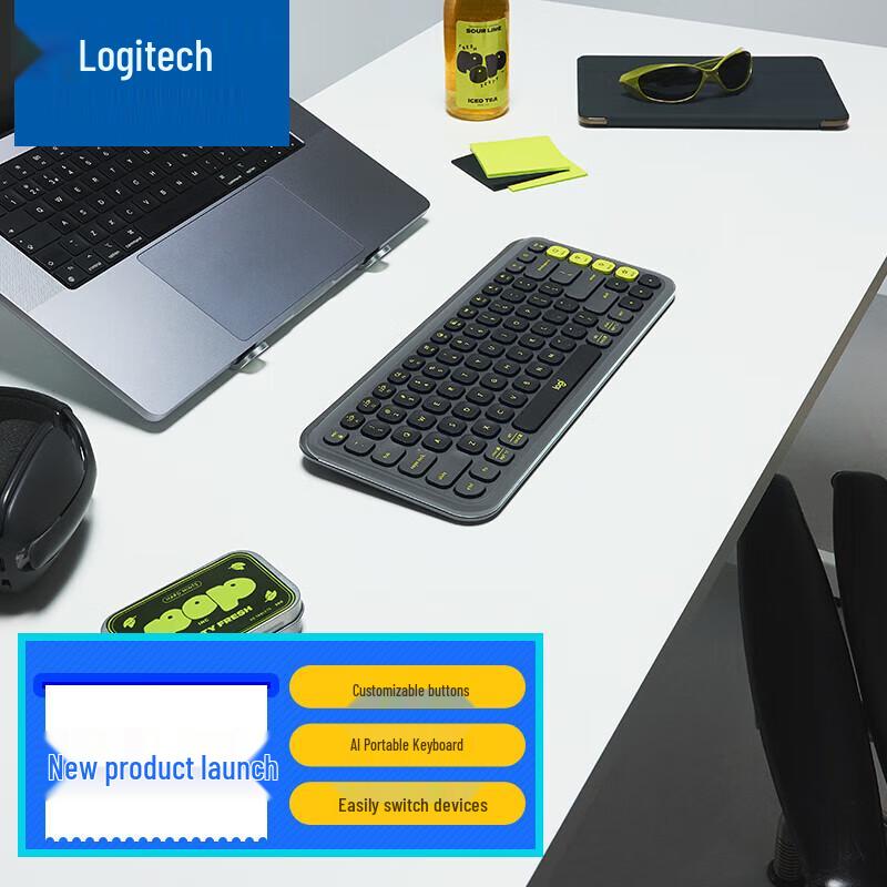 Беспроводная Bluetooth-клавиатура Logitech POP ICON KEYS