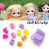 10Pcs 1cm Girl Gift Toys Kid Head Wear Children Hair Clips Dolls Headwear Doll Clip
