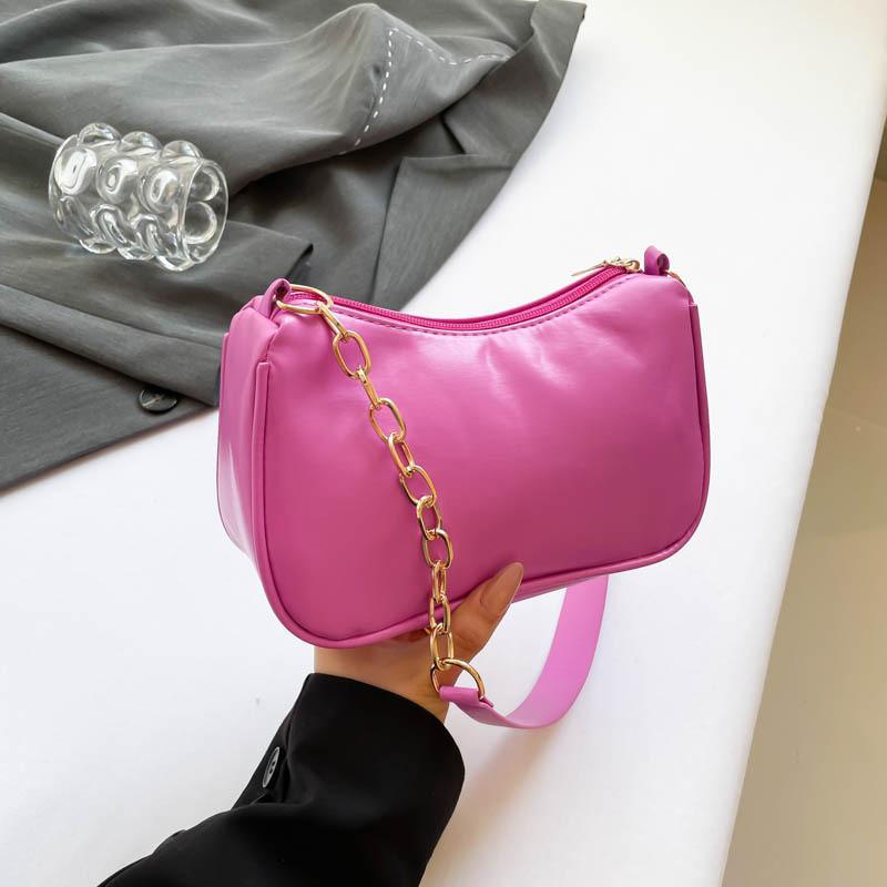 Шикарная и универсальная летняя повседневная сумка через плечо 2024 года, для commuters, черная, белая, красная