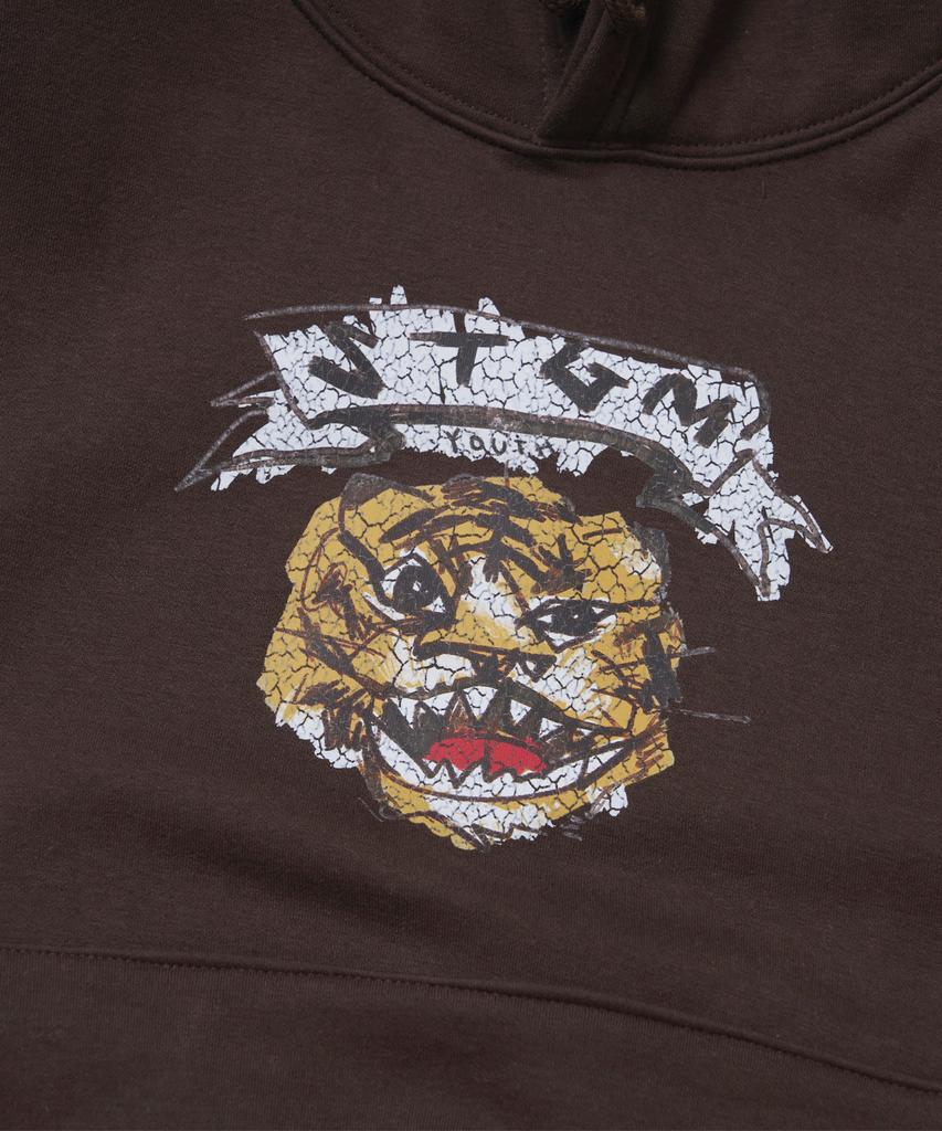 [Stgm Youth] Толстовка Tiger Crop Hoodie Brn