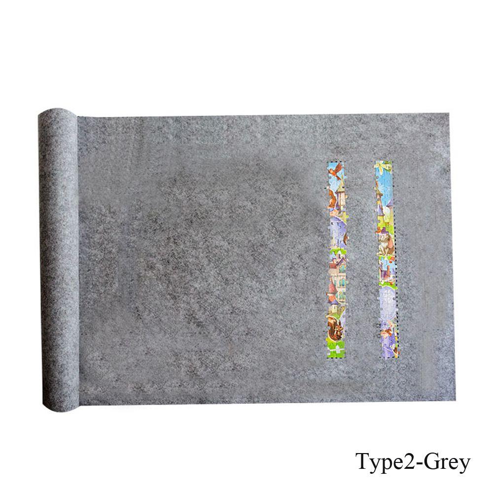 Household Game For kids Roll Up Puzzle Mat Jigsaw Storage Mat Puzzle Blanket Felt Storage Pad
