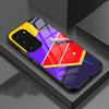 Ракетка для настольного тенниса Пинг-понг Чехол для телефона Samsung S26 S25 S24 FE S23 S22 S21 Plus S20 Ultra Note20Ultra Черная стеклянная крышка