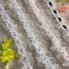 1 Yard Lolita Lace Polychrome Bow Pleated Ribbon Lace DlY Clothing Accessories Curtains Home Decoration Accessories
