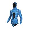3mm Neoprene Separate Wetsuit Men Women Camo Hooded Freediving Surf Spearfishing Deep Dive Rescue Warm