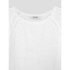 8SECONDS Sheer Loose Fit Long Sleeve Pullover Ivory (324751Ly30)