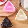2pcs Rice Ball Mold Sushi Makers Triangle Mold for Kid's Cooker