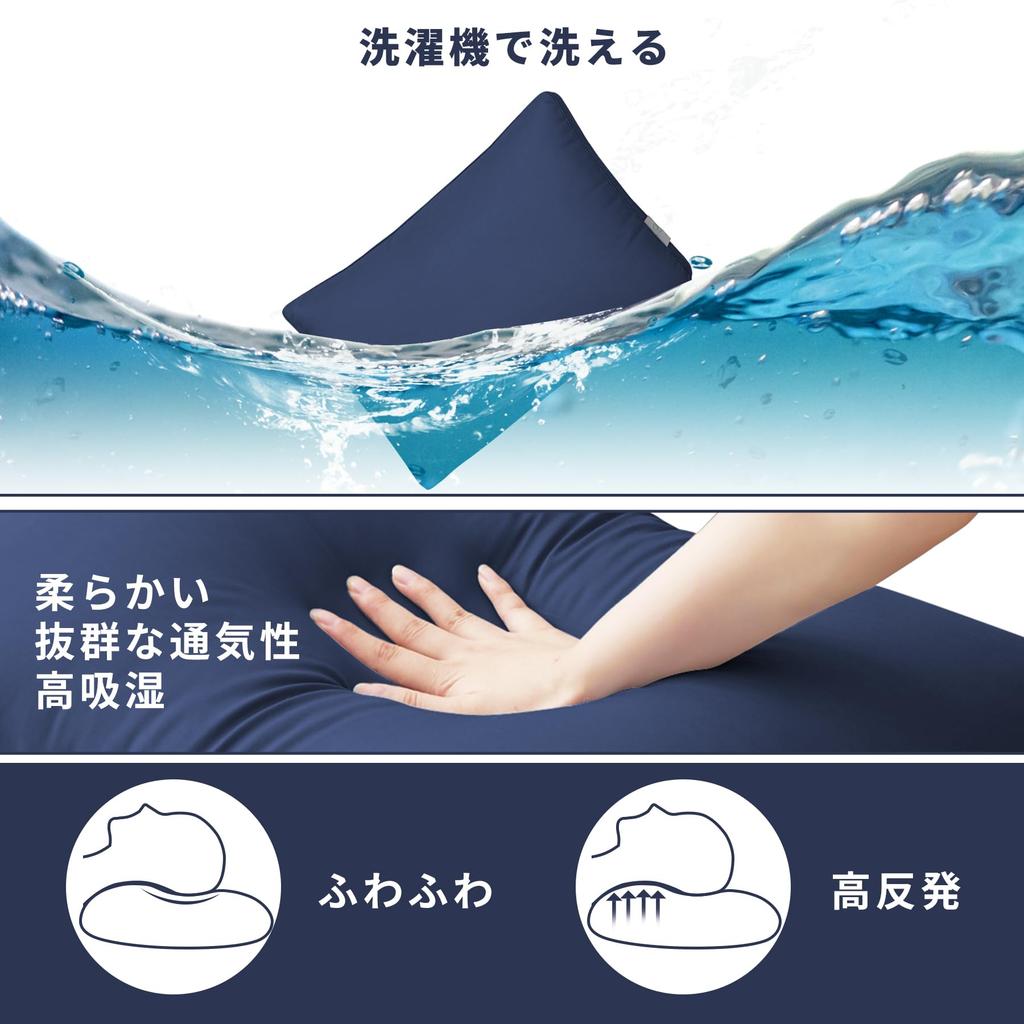 Подушка DreamCat класса люкс, сделанная в Японии, гостиничного качества, с высокой упругостью, подходит для спящих на боку, полностью стираемая, 3D-конструкция,